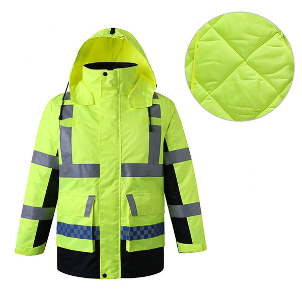 cnss华体会平台-华体会(中国)棉衣 交通冬季安全加厚棉服两件套