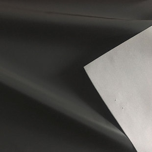 柔软黑色尼丝纺华体会平台-华体会(中国)布